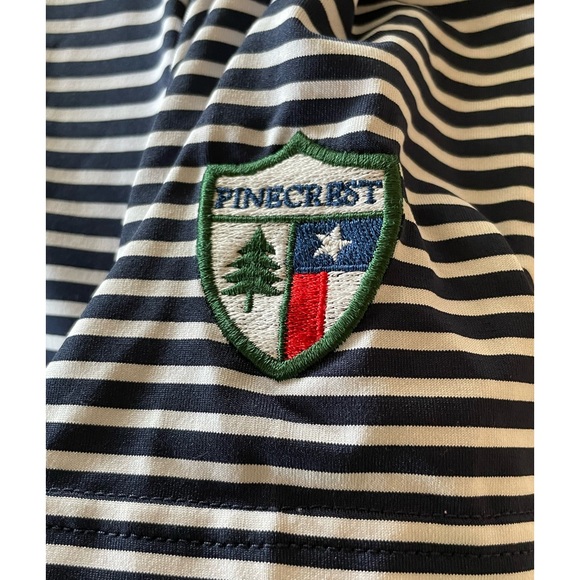 Fairway & Greene Pinecrest Striped Polo Shirt, Size Large - Picture 5 of 5